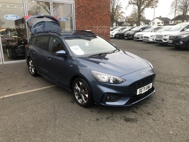 2021 (71) Ford Focus ST-Line Estate 1.0L EcoBoost 125PS mHEV FWD 6 Speed Manual