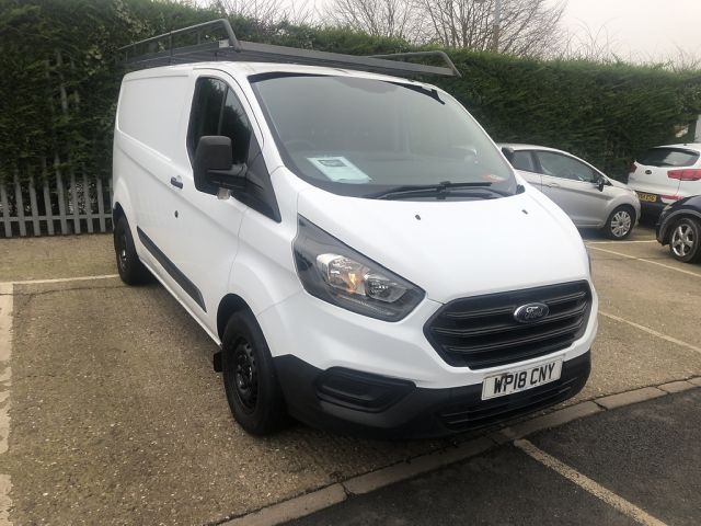 2018 (18) Ford Transit Custom 2.0 300 EcoBlue Panel Van 5dr Diesel Manual L1 H1 Euro 6 (105 ps)