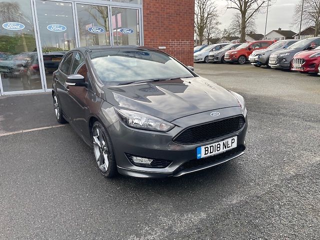 2018 (18) Ford Focus 1.0T EcoBoost ST-Line X Hatchback 5dr Petrol Manual Euro 6 (s/s) (140 ps)