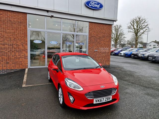 2017 (67) Ford Fiesta 1.0T EcoBoost Titanium X Hatchback 5dr Petrol Auto Euro 6 (s/s) (100 ps)