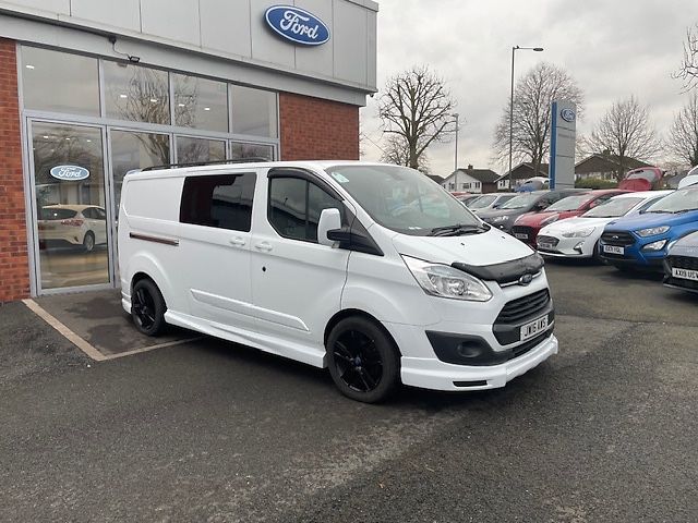 2016 (16) Ford Transit Custom 2.2 TDCi 290 Limited Panel Van 5dr Diesel Manual L2 H1 (191 g/km, 123 bhp) Crew Cab