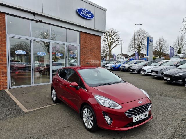 2018 (68) Ford Fiesta 1.0T EcoBoost GPF Titanium Hatchback 5dr Petrol Manual Euro 6 (s/s) (100 ps)