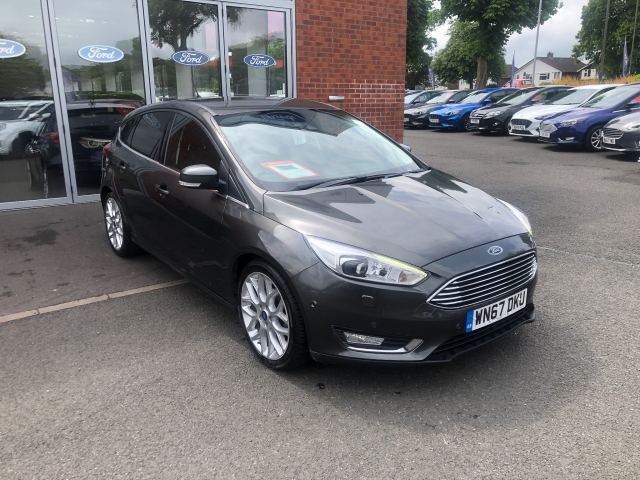 2017 (67) Ford Focus 1.0T EcoBoost Titanium X Hatchback 5dr Petrol Manual Euro 6 (s/s) (125 ps)