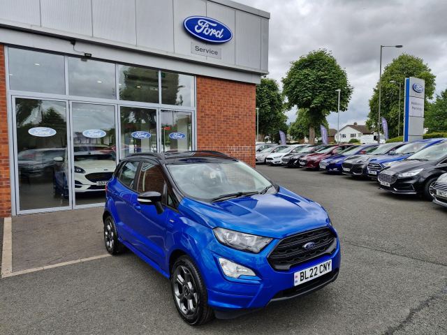 2022 (22) Ford EcoSport ST-Line 5 Door 1.0L Ford EcoBoost 140PS FWD 6 Speed Manual