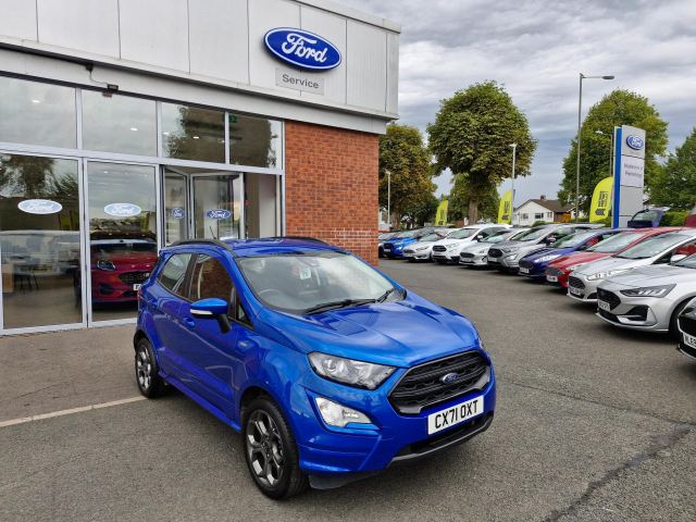 2021 (71) Ford EcoSport ST-Line 5 Door 1.0L EcoBoost 125PS FWD 6 Speed Manual