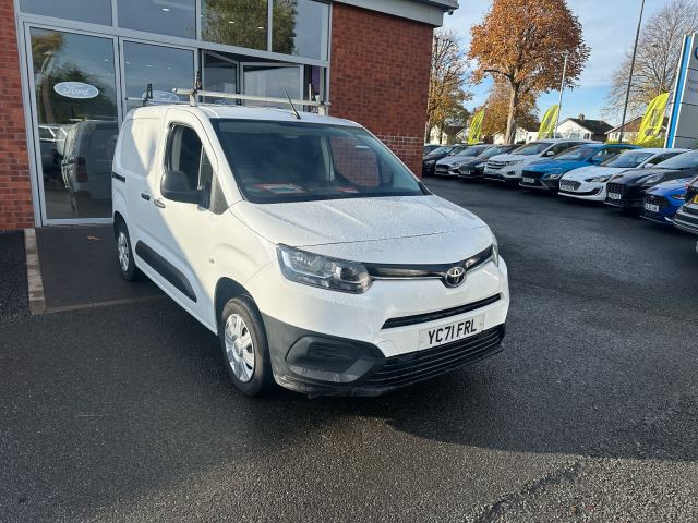 2021 (71) Toyota PROACE CITY 1.5 BlueHDi Active Short Panel Van 5dr Diesel Manual SWB Euro 6 (75 bhp)