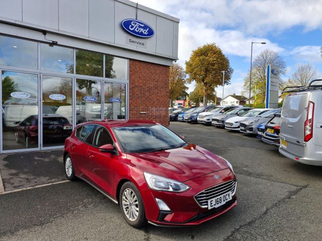 2018 (68) Ford Focus 1.0T EcoBoost Titanium Hatchback 5dr Petrol Automatic Euro 6 (s/s) (125 ps)