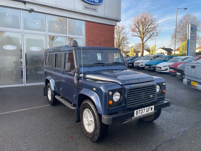 2007 (07) Land Rover Defender 110 2.4 TDCi XS Station Wagon 5dr Diesel Manual 4WD MWB Euro 4 (122 bhp)