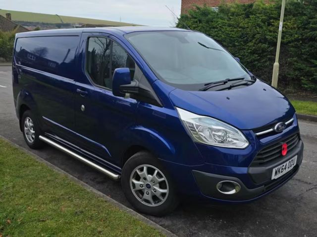 2014 (64) Ford Transit Custom 2.2 TDCi 270 Limited Panel Van 5dr Diesel Manual L1 H1 (186 g/km, 123 bhp)
