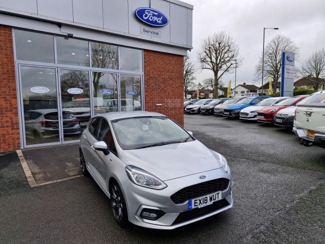 2018 (18) Ford Fiesta 1.0T EcoBoost ST-Line X Hatchback 5dr Petrol Auto Euro 6 (s/s) (100 ps)