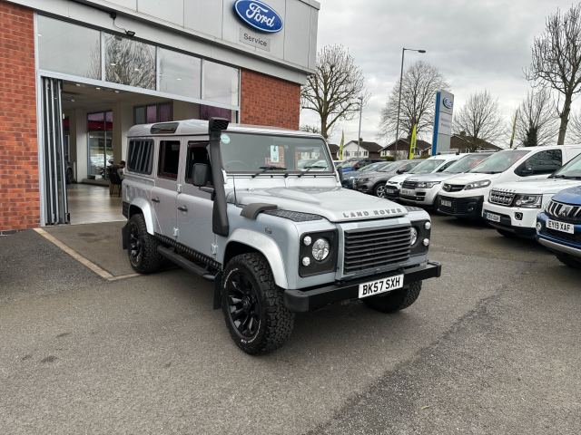 2007 (57) Land Rover Defender 110 2.4 TDCi XS Station Wagon 5dr Diesel Manual 4WD MWB Euro 4 (122 bhp)