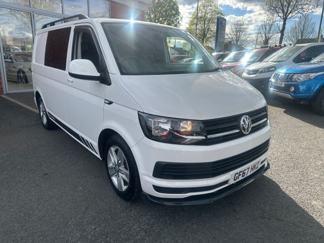 2017 (67) Volkswagen Transporter 2.0 TDI T30 BlueMotion Tech Trendline Kombi Double Cab 5dr Diesel Manual FWD SWB Euro 6 (s/s) (102 ps)