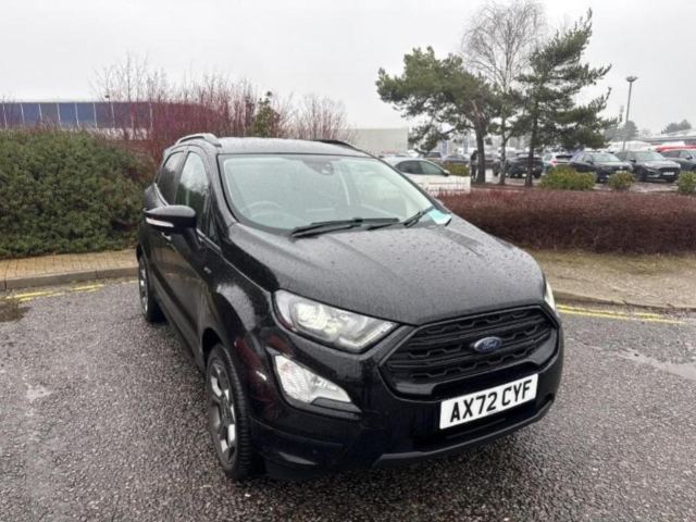 2022 (72) Ford EcoSport ST-Line 5 Door 1.0L Ford EcoBoost 125PS FWD 6 Speed Manual