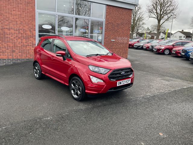2023 (72) Ford EcoSport ST-Line 5 Door 1.0L Ford EcoBoost 125PS FWD 6 Speed Manual