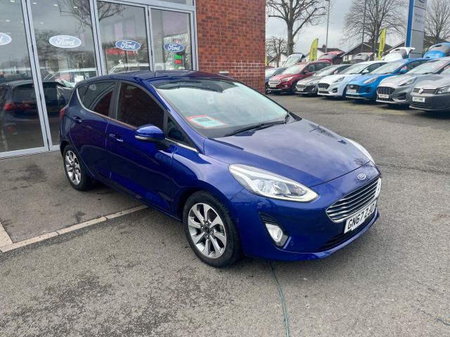 2017 (67) Ford Fiesta 1.0T EcoBoost Titanium Hatchback 5dr Petrol Manual Euro 6 (s/s) (125 ps)