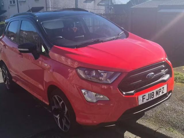 2018 (18) Ford EcoSport 1.0T EcoBoost ST-Line SUV 5dr Petrol Manual Euro 6 (s/s) (125 ps)