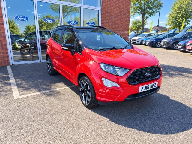 2018 (18) Ford EcoSport 1.0T EcoBoost ST-Line SUV 5dr Petrol Manual Euro 6 (s/s) (125 ps)