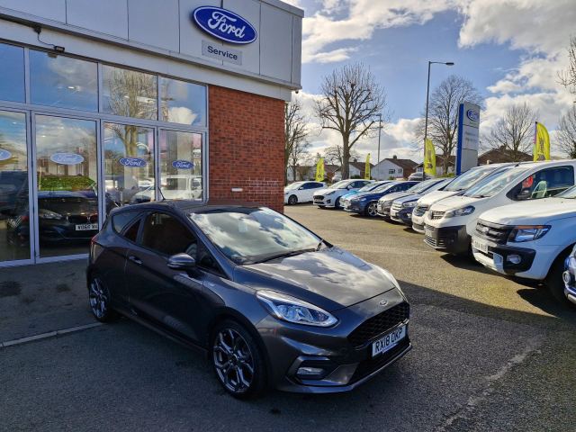 2018 (18) Ford Fiesta 1.0T EcoBoost ST-Line Hatchback 3dr Petrol Manual Euro 6 (s/s) (100 ps)