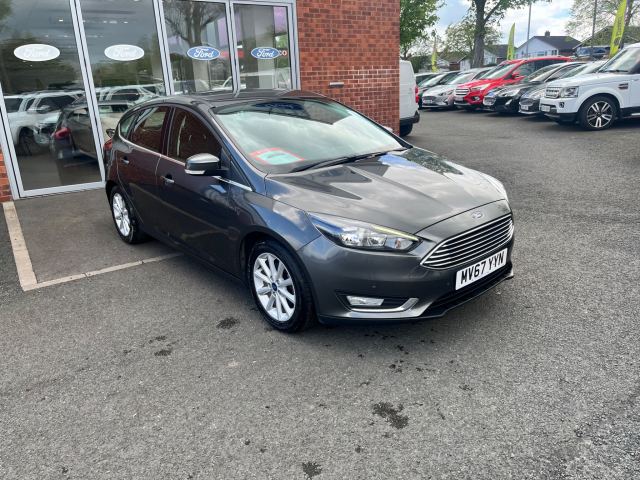 2017 (67) Ford Focus 1.5 TDCi Titanium Hatchback 5dr Diesel Manual Euro 6 (s/s) (120 ps)
