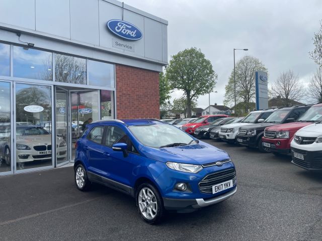2017 (17) Ford EcoSport 1.0T EcoBoost Titanium SUV 5dr Petrol Manual 2WD Euro 5 (s/s) (125 ps)