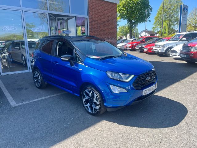 2019 (19) Ford EcoSport 1.0T EcoBoost GPF ST-Line SUV 5dr Petrol Manual Euro 6 (s/s) (125 ps)