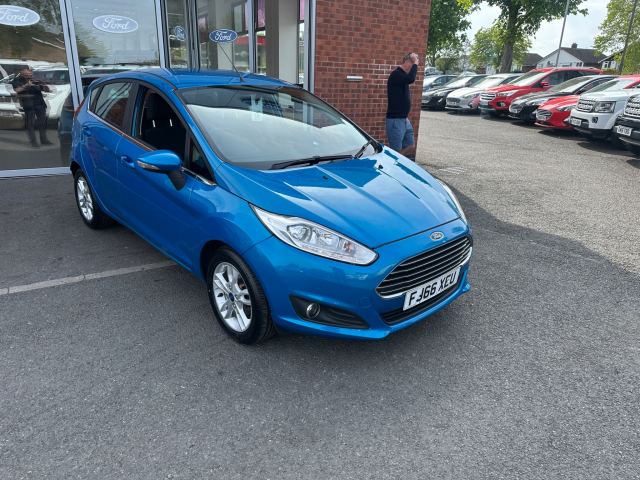 2016 (66) Ford Fiesta 1.25 Zetec Hatchback 5dr Petrol Manual Euro 6 (82 ps)