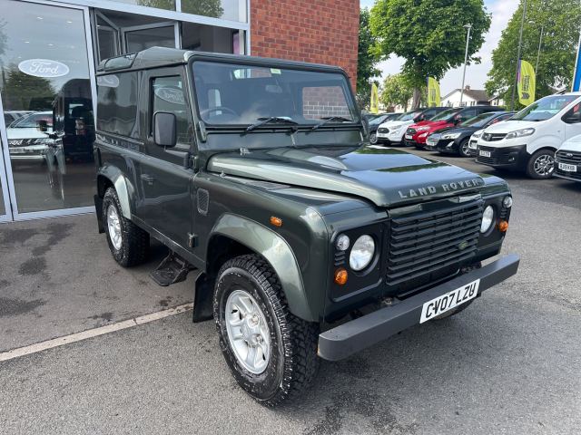 2007 (07) Land Rover Defender 90 2.4 TDCi County Hard Top SUV 3dr Diesel Manual 4WD SWB Euro 4 (122 bhp)