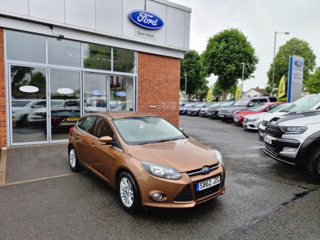 2012 (62) Ford Focus 1.0T EcoBoost Titanium Hatchback 5dr Petrol Manual Euro 5 (s/s) (100 ps)