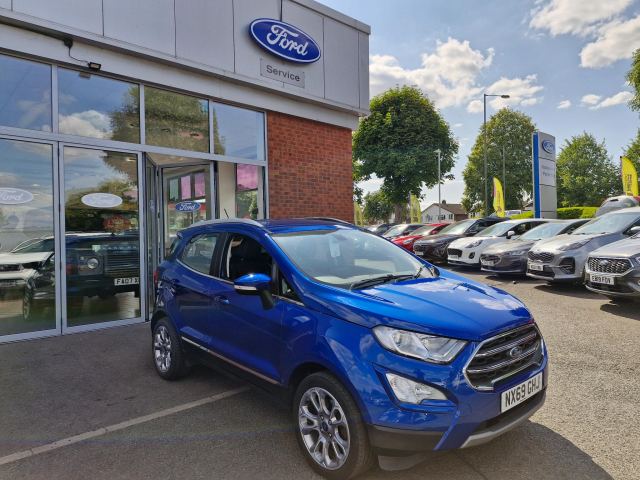 2019 (69) Ford EcoSport 1.0T EcoBoost GPF Titanium SUV 5dr Petrol Auto Euro 6 (s/s) (125 ps)