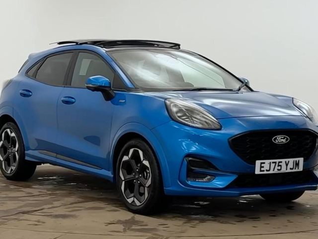 2025 (75) Ford Puma ST-Line X 5 Door 1.0L EcoBoost 125PS mHEV 6 Speed Manual