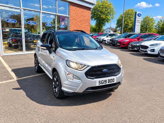 2019 (19) Ford EcoSport 1.0T EcoBoost GPF ST-Line SUV 5dr Petrol Auto Euro 6 (s/s) (125 ps)