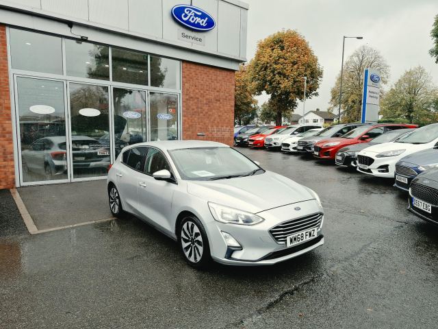 2018 (68) Ford Focus 1.0T EcoBoost Zetec Hatchback 5dr Petrol Manual Euro 6 (s/s) (125 ps)